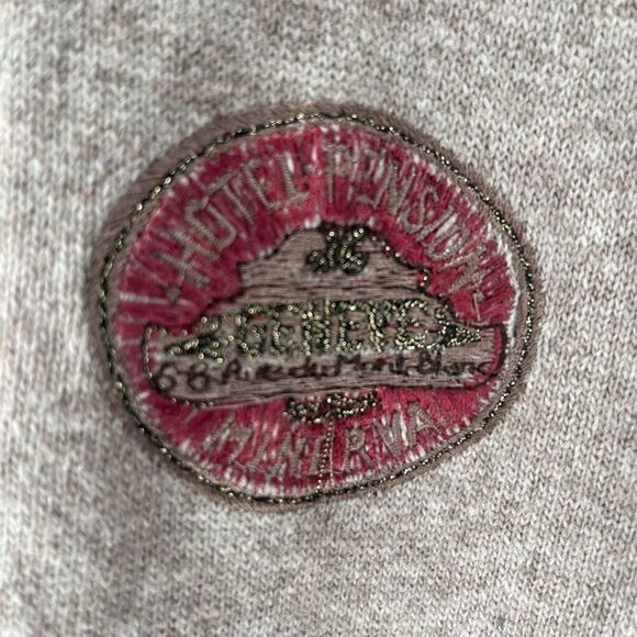 Les Copains Vintage Italian Wool Blend Crew Neck Sweater Women’s Medium - Picture 10 of 14